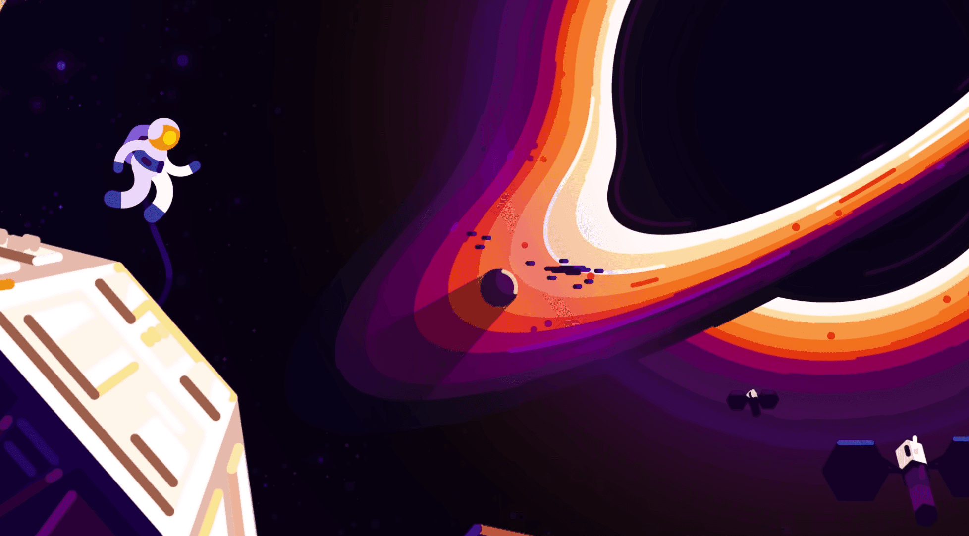 Kurzgesagt mission illustration